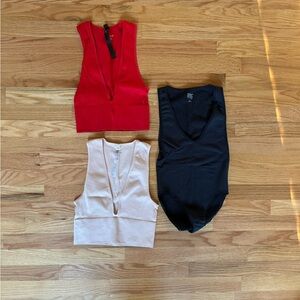 3-Pack Urban Outfitters Low Cut Tops